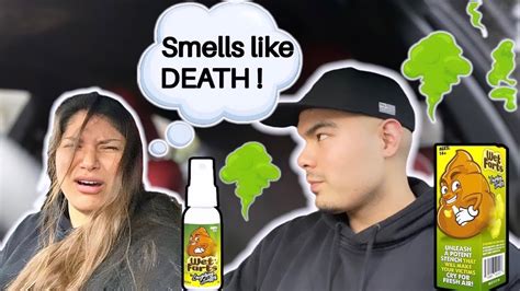 Fart Spray Prank On Girlfriend 🤮 Hilarious Youtube