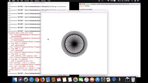 Circle Using Turtle In Python 3 Explained Youtube