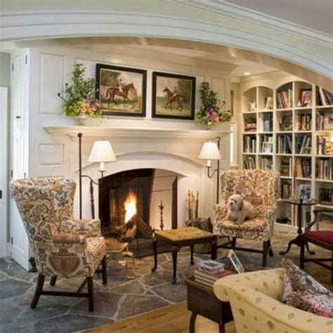 Fireplace English Country Cottage Interiors Decoredo