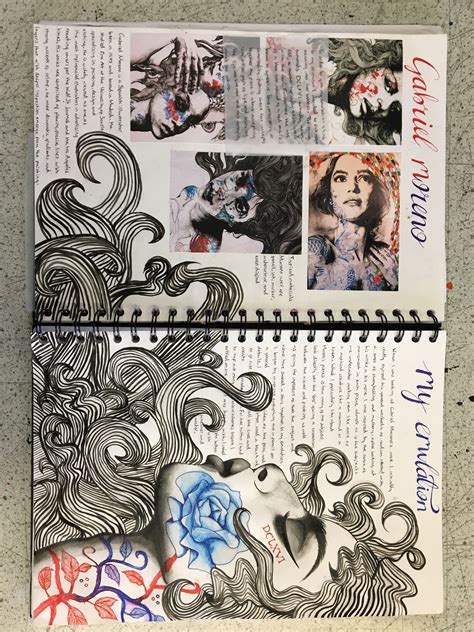 Courtesy Of Maisie Denny For Gcse Art Photography Sketchbook Gcse