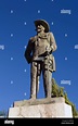 statue of Major Curt von François founder of Windhoek in 1890, Windhoek ...