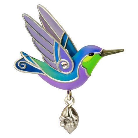 2016 Beauty Of Birds Hummingbird Hallmark Keepsake Miniature Ornament