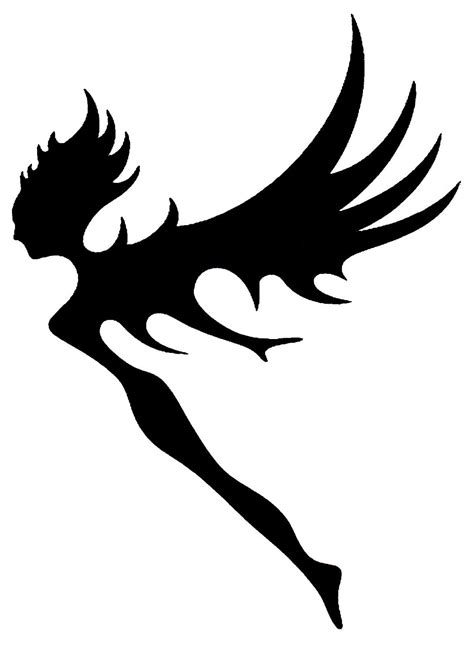 Cut out the shape and use it for coloring, crafts. Free Fairy Silhouette, Download Free Clip Art, Free Clip ...