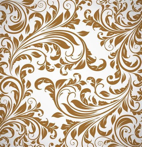 Abstract Floral Pattern Background Vector Free Vector Graphics All