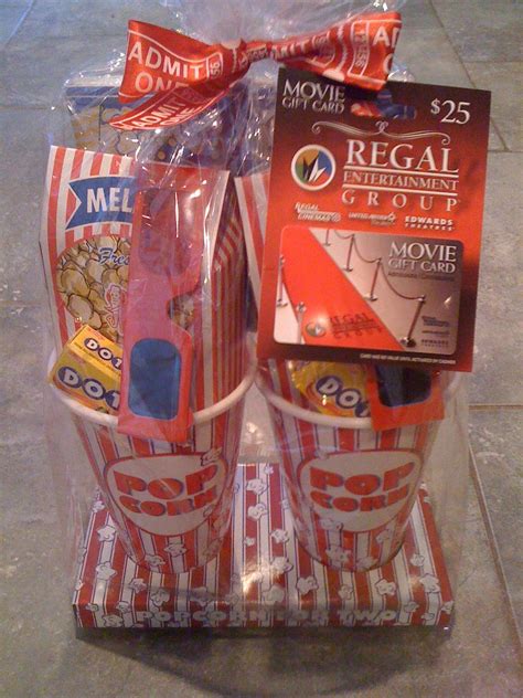 Gift basket ideas dollar tree. Movie Gift_Basket- containers at the Dollar Tree! | Movie ...