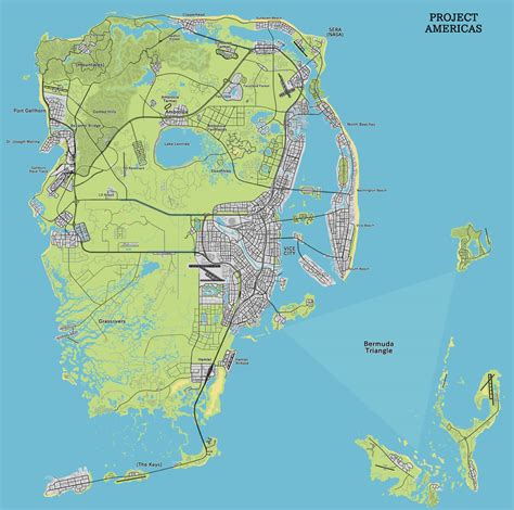 GTA 6 Map Leaks & Vice City Locations Where will GTA 6 be set (2022)