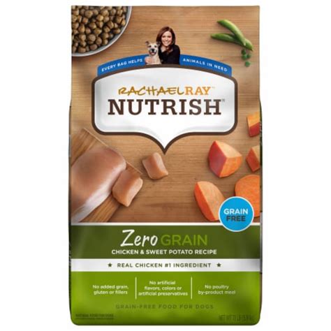 Rachael Ray Nutrish Zero Grain Chicken And Sweet Potato Dry Dog Food