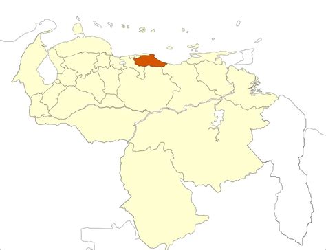 Venezuela Miranda State Location Mapsofnet