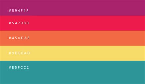 8 Awesome Color Combinations Schemes For Your 2016 Graphic Design