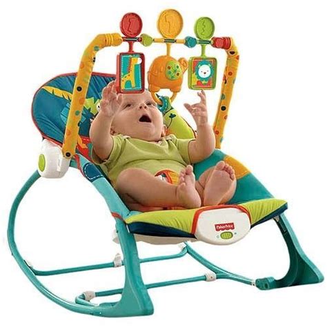 Fisher Price Infant Toddler Baby Rocker Play Seat Vibrating Chair