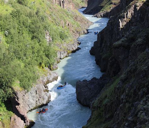 Rafting Tour In Northern Iceland The East Glacial River