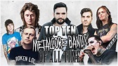 Top 10 Best Metalcore Bands of All Time - YouTube