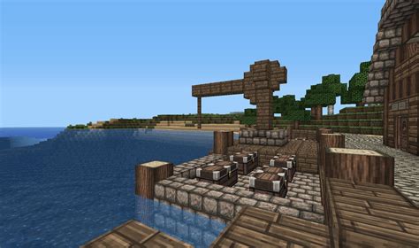Minecraft Medieval Harbour