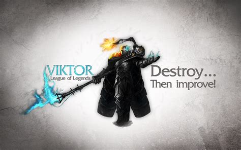 League Of Legends Wallpaper Viktor By Desess On Deviantart