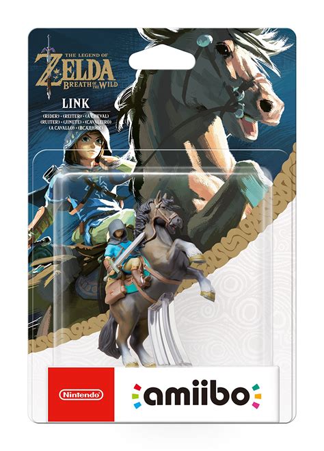 Nintendo Amiibo Legend Of Zelda Breath Of The Wild Link Rider Figure