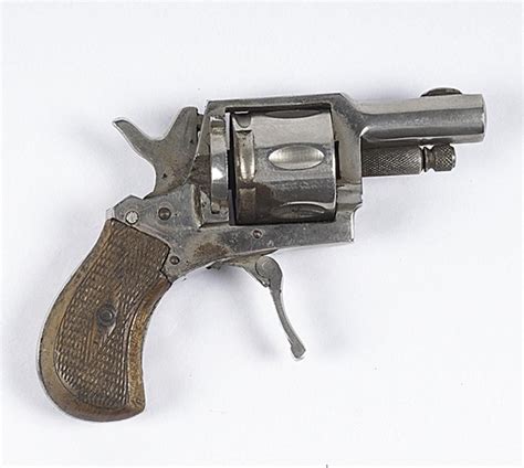 German Blank Firing Revolver 22 Caliber 2 Barrel No Sn Nickel