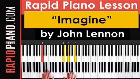 How To Play Imagine By John Lennon Piano Lesson And Tutorial Part 1