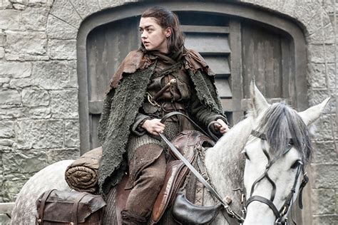 Looks Like Maisie Williams Broke ‘game Of Thrones Spoiler Rules