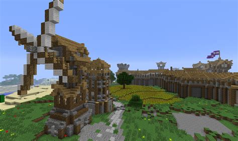 Town hall , blacksmith, church , pub, potion shop , clothing , graveyard , library , butcher , wells , wizard tower, mine, dungeon , jail , farms, beer. Medieval City Ideas - Creative Mode - Minecraft: Java ...