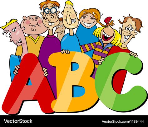 Alphabet Letters For Kids Education Cartoon Alphabet