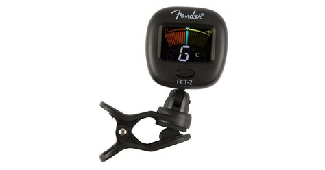 Fender Fct 2 Pro Color Clip On Tuner Gino Guitars