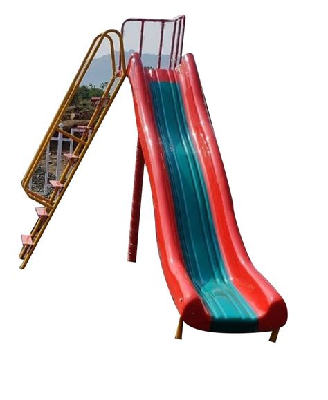 Yellow Blue And Red Straight Frp Playground Slide Age Group 18 Years At Rs 23000 In Pune