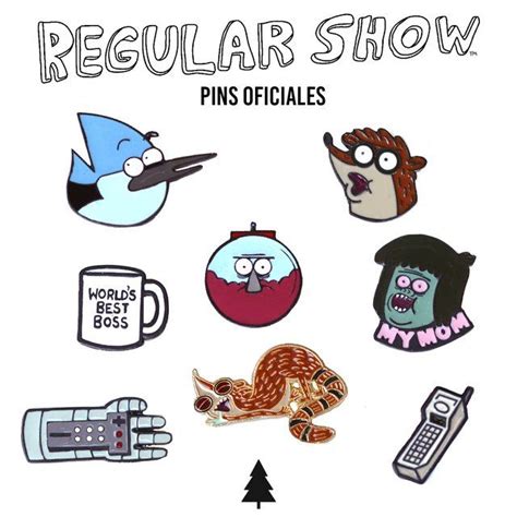 Pins Oficiales De La Serie Regular Show De Cartoon Network 🙌 Pin