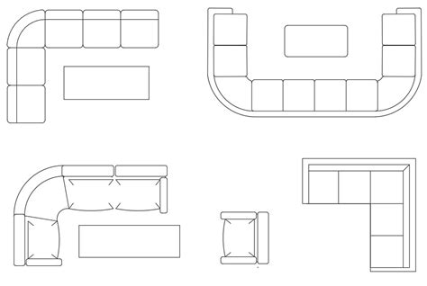 Dwg Autocad 2d Drawing Having The Details Of Four Different Styles Of