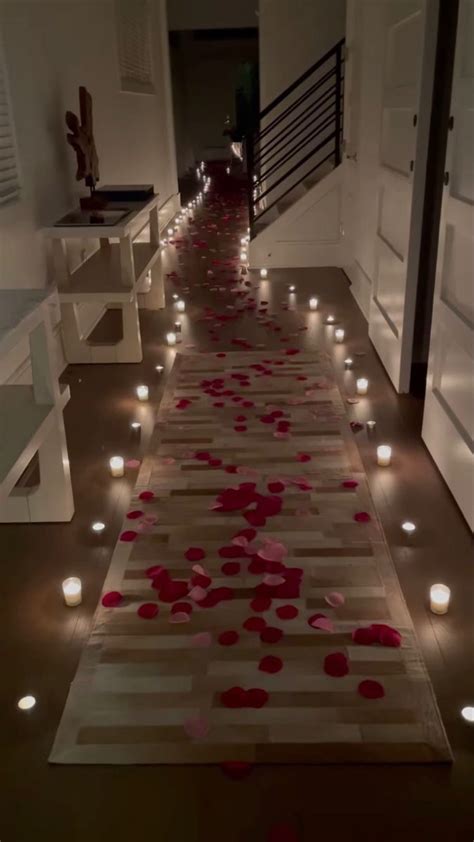 Romantic Room Surprise Romantic Date Night Ideas Romantic Dates Romantic Dinners Dinner Date