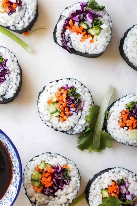 How To Make Vegan Sushi Darn Good Veggies