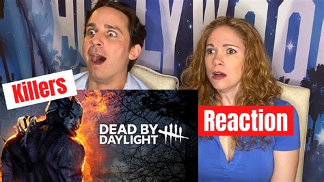 Dead By Daylight All Killers Trailers Reaction Youtube