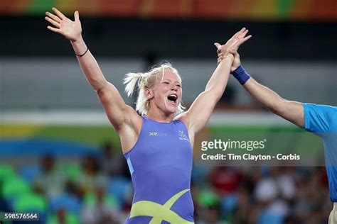 Day 12 Anna Jenny Fransson Of Sweden Celebrates Victory Over Dorothy