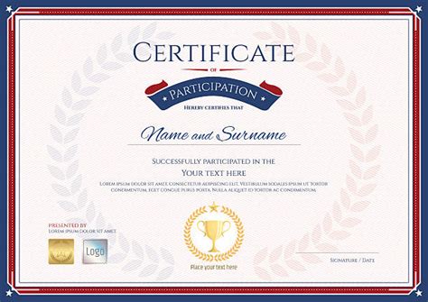 Certificate Of Participation Templates