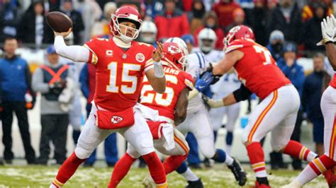 The nfl schedule has finally been released for the 2018 regular season, and the matchups are fantastic. NFL: Indianapolis Colts vs Kansas City Chiefs: resumen y resultado del partido de playoffs NFL ...