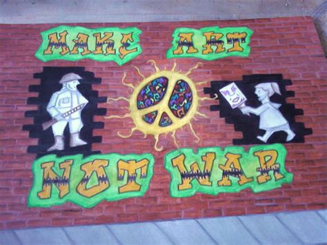 Make Art Not War By Lindsaylu On Deviantart