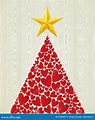 Christmas Love Heart Pine Tree Stock Image - Image: 27406451