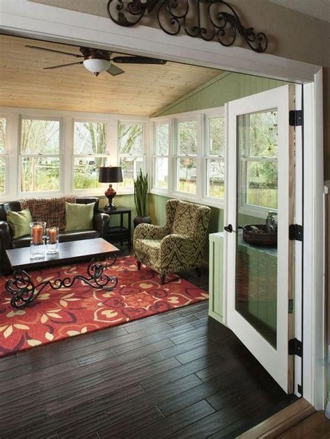 Enclosed Porch Design Sunroom Designs Sunroom Decorating House With