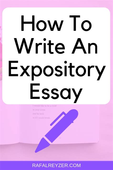 How To Write An Expository Essay 7 Best Tips Expository Essay