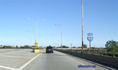 The Northern End Of I 55 On The Ramp To Sb Us Rt 41lake Shore Drive