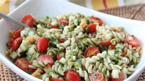 Cook the pasta according to the box's instructions and you want every single bite of this salad to be totally balanced, if you chop your produce too small the pasta will overwhelm all of the delicious flavors. Tabbouleh Pasta Salad recipe from Betty Crocker