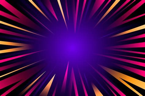 Free Vector Gradient Zoom Effect Background