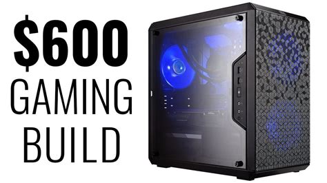 Best 600 Gaming Pc Build 1080p Beast Machine Youtube