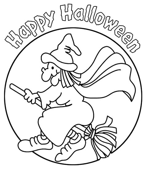 This adorable book comes with so many different pages to color! Witch Coloring Page | crayola.com