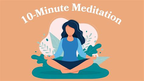 10 Minute Meditation For Stress Youtube