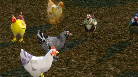 Sims 4 Chicken Costume