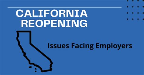 Five Key Resources For California Employers As The State Reopens On