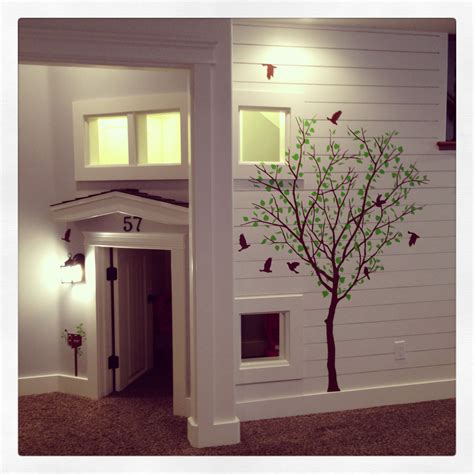 Delight your child with a playhouse under the stairs. Under stair playhouse! | Playroom | Pinterest | Playhouses ...