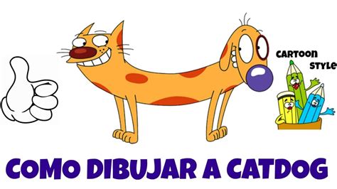 Como Dibujar A Catdog How To Draw Catdog Cartoon Style Youtube