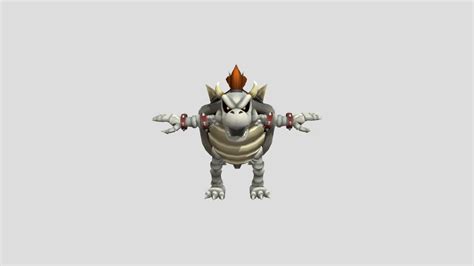 Dry Bowser Download Free 3d Model By Irons3th 6424116 Sketchfab