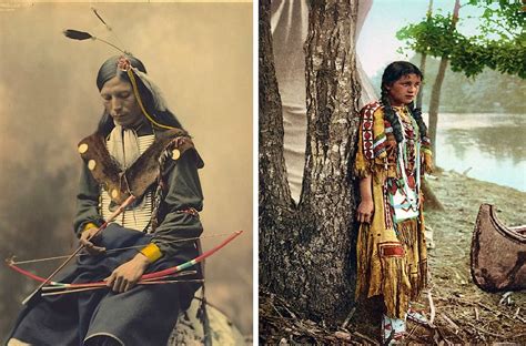 50 Rare Colorized Photos Of Native Americans From The 19th And 20th Century